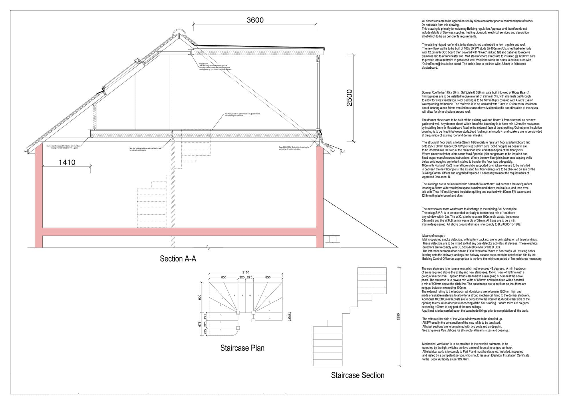 8 East Drive Loft Drwg B Anonymised