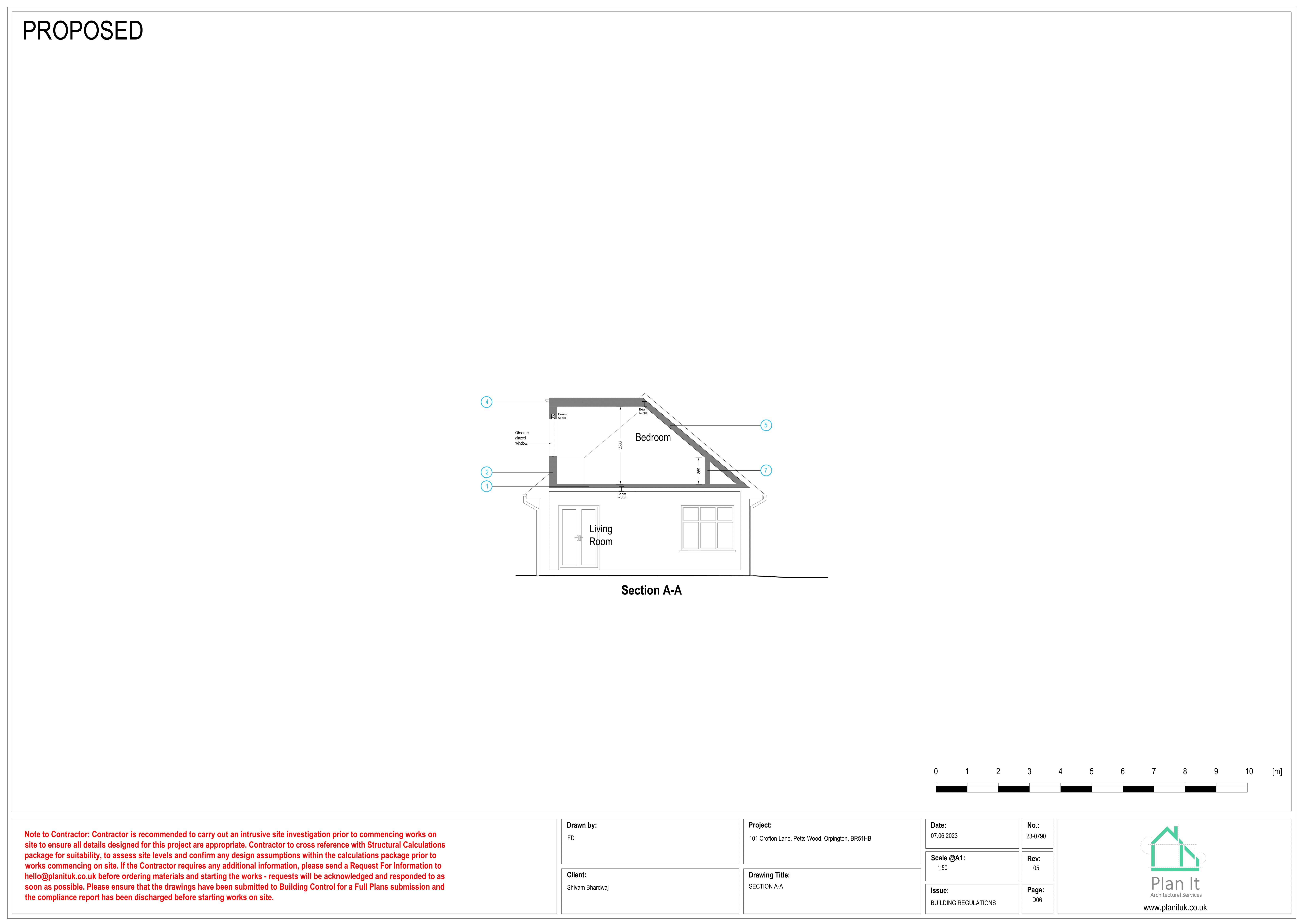 101 Crofton Lane Building Regulations Drawings 07.06.2023 6