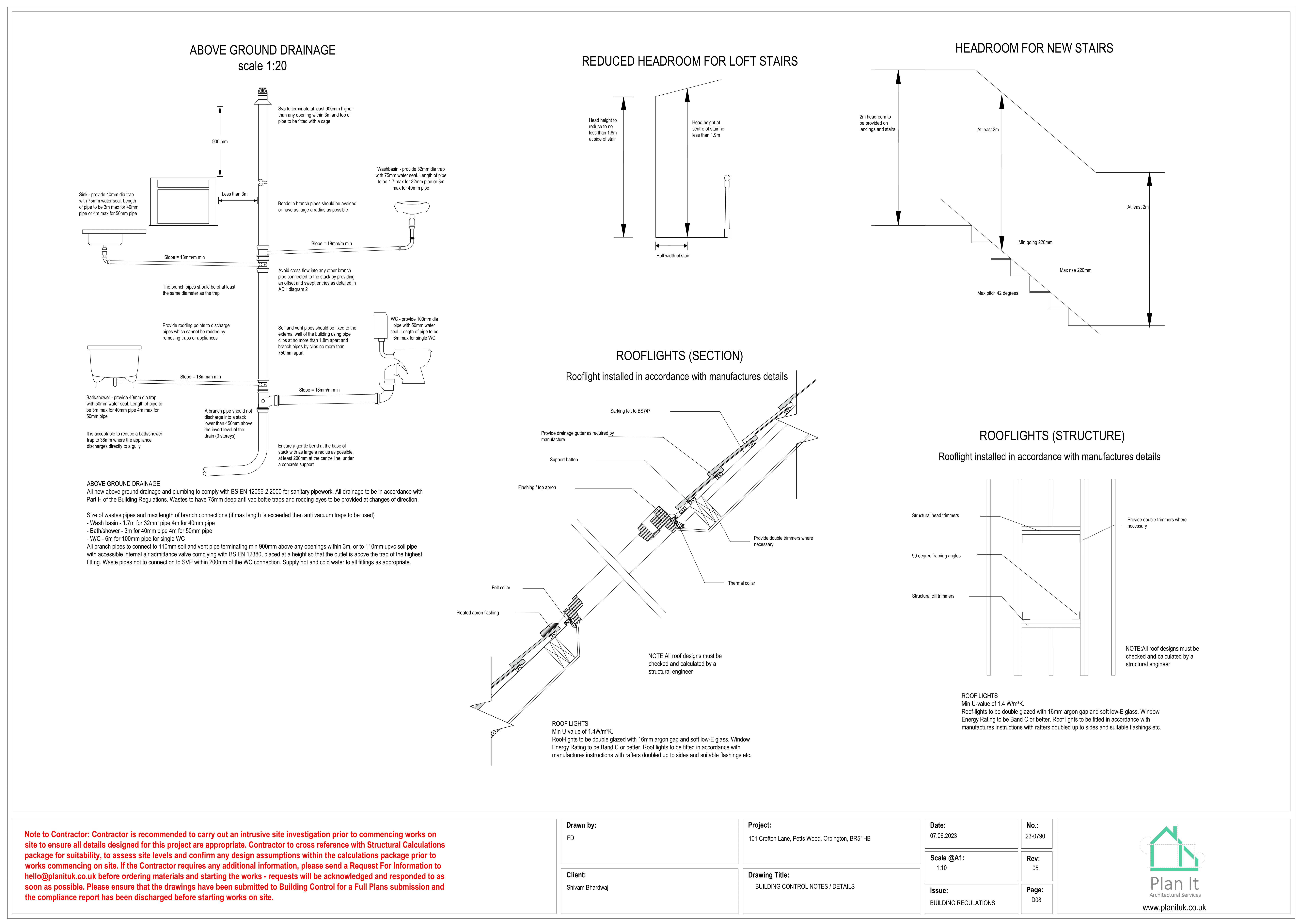 101 Crofton Lane Building Regulations Drawings 07.06.2023 8